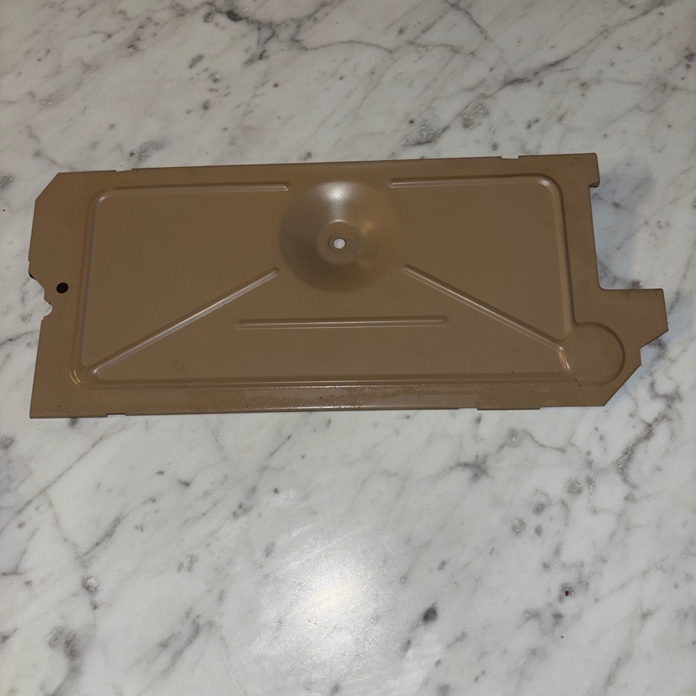Vintage Singer 401A Sewing Machine Bottom Cover Plate Part 172013 Tan Metal USA